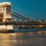 The Chain Bridge across the Danube, Budapest
