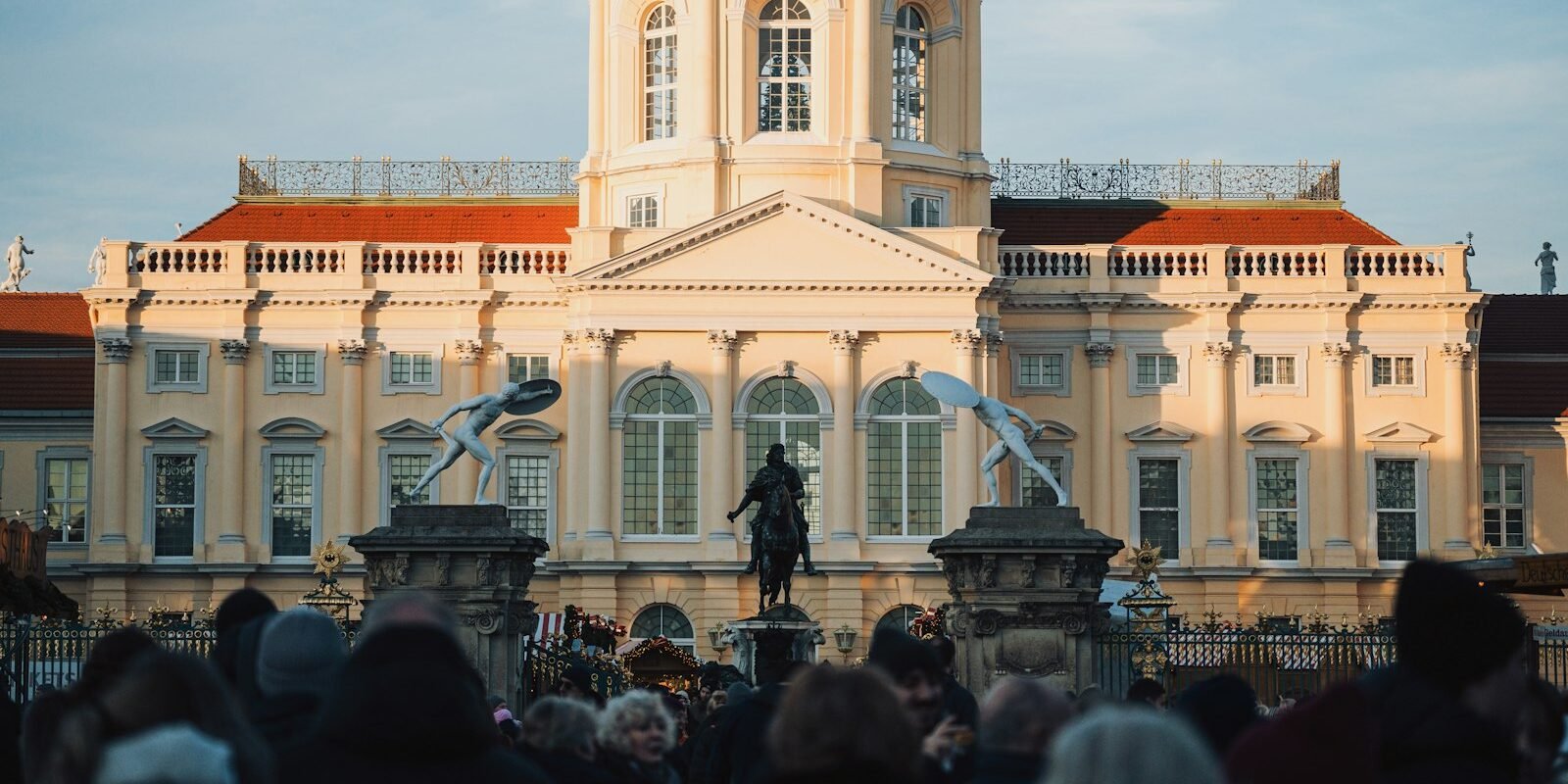 Christmas market at Charlottenburg Palace, Berlin