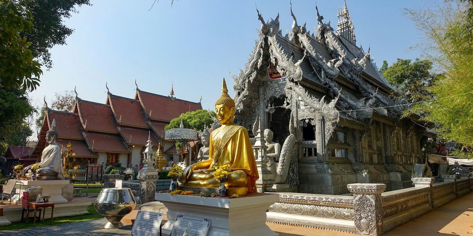Lanna-style temple in Chiang Mai, Thailand