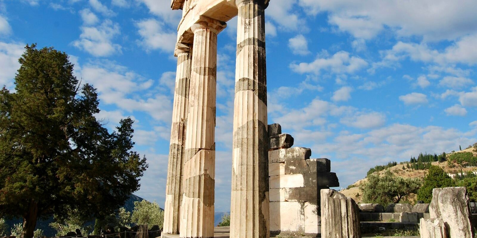 Tholos of Athena Pronaia at Delphi, Greece