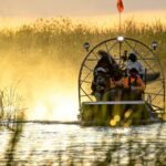 Airboat in the Florida Everglades