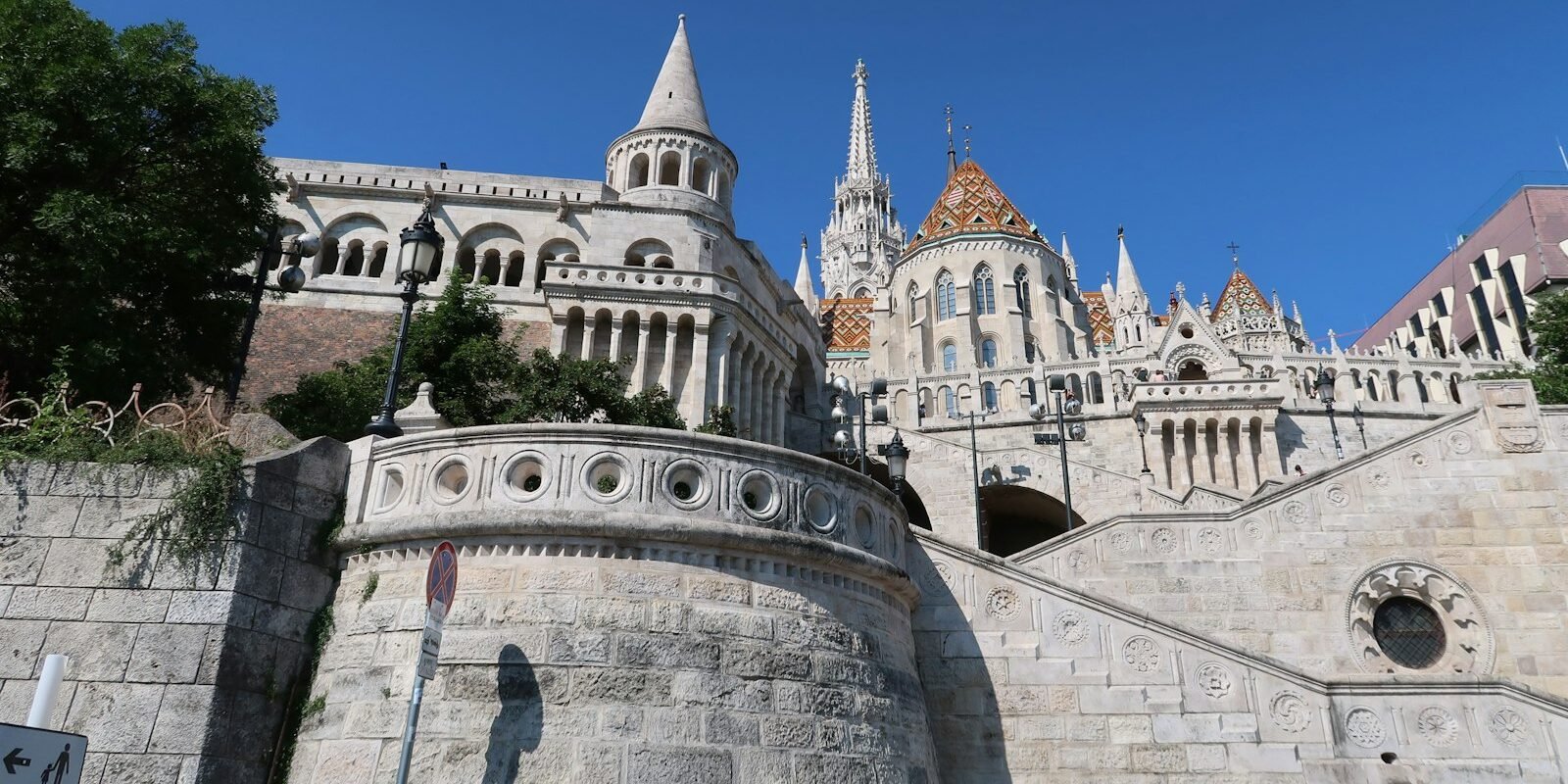 Fisherman's Bastion on Castle Hill, Budapest