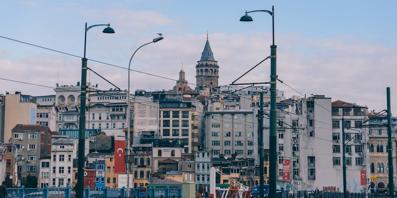 Waterfront and streets of Karaköy, Istanbul