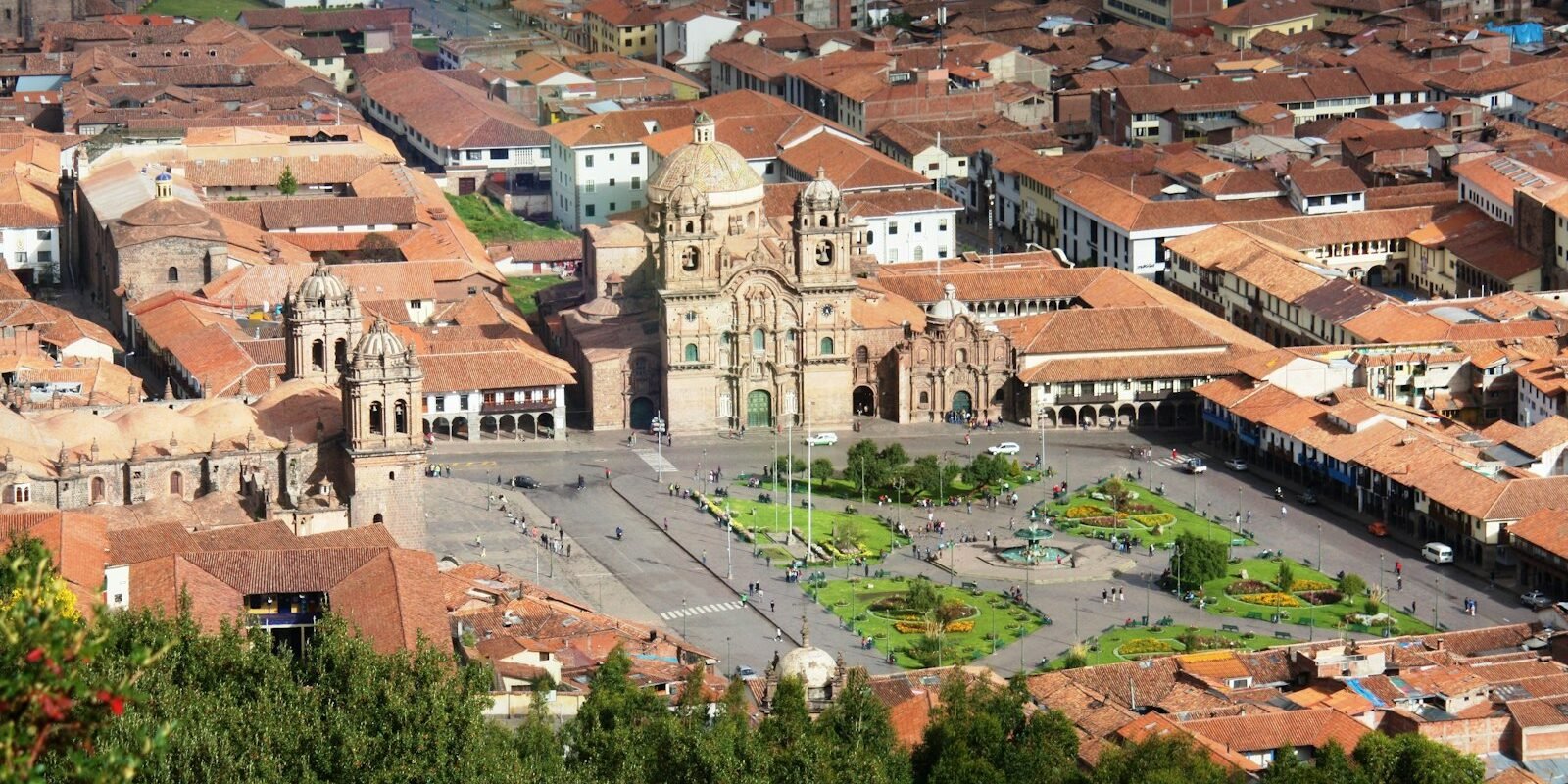 Rooftops of Cusco, Peru