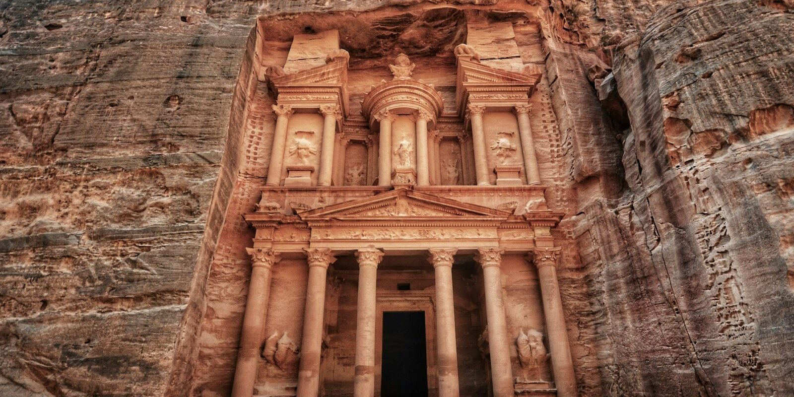 The Treasury (Al-Khazneh) in Petra, Jordan