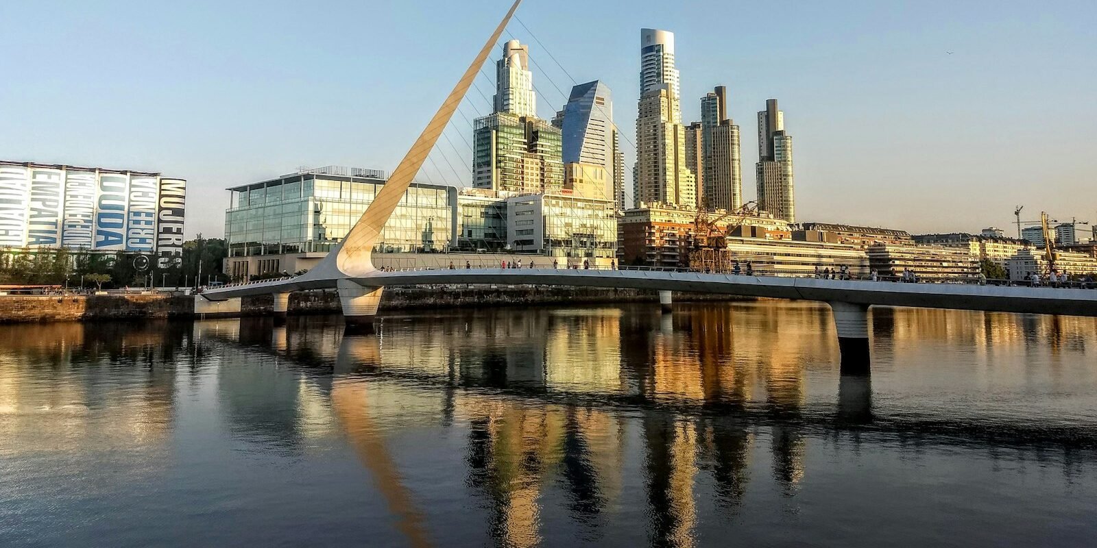 Puerto Madero at sunset, Buenos Aires