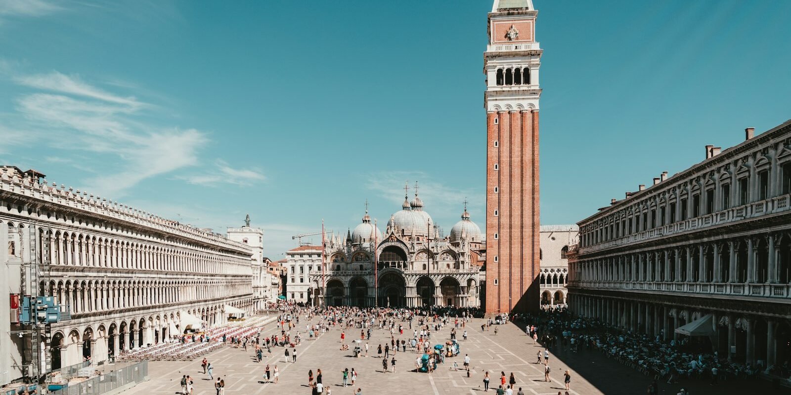 St Mark's Square and the Campanile, Venice
